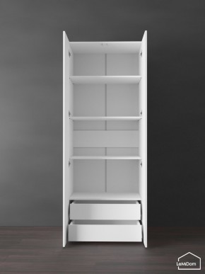 Шкаф Linnea MHR-2PO-4 2050х800х510 (Белый-М 11.1.2) в Добрянке - dobryanka.mebel24.online | фото 6
