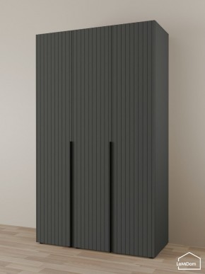 Шкаф Linnea MHR-3-1 2050х1200х510 (Графит-М 11.1.25) в Добрянке - dobryanka.mebel24.online | фото