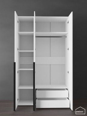 Шкаф Linnea MHR-3-2 2050х1200х510 (Белый-М 11.1.2) в Добрянке - dobryanka.mebel24.online | фото 6