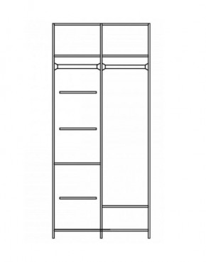 Шкаф Нинель ММ-167-01/03 в Добрянке - dobryanka.mebel24.online | фото 3