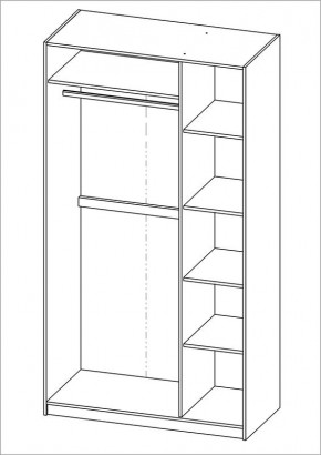 Шкаф ПЕГАС трехдверный, цвет Дуб Венге в Добрянке - dobryanka.mebel24.online | фото