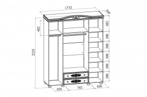 Шкаф платяной Ассоль АС-28 в Добрянке - dobryanka.mebel24.online | фото 4