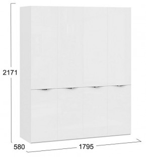 Шкаф платяной Глосс СМ-319.07.441 в Добрянке - dobryanka.mebel24.online | фото 3