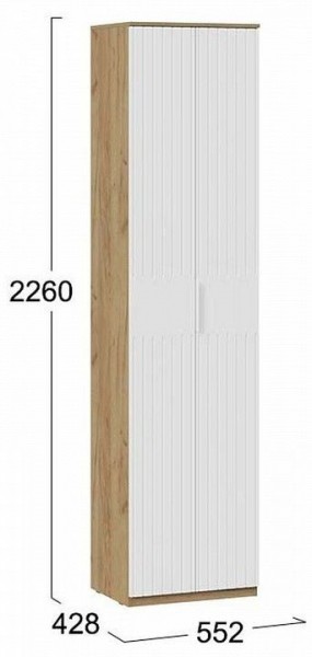 Шкаф платяной Хилтон Исп. 2 в Добрянке - dobryanka.mebel24.online | фото 7