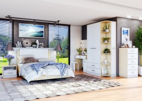 Шкаф "Милана" 2-х створчатый с 2 ящиками в Добрянке - dobryanka.mebel24.online | фото 2