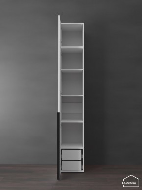 Шкаф с антресолью Linnea MHR-1A-4 2450х400х510 (Белый-М 11.1.1) в Добрянке - dobryanka.mebel24.online | фото 6