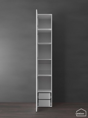 Шкаф с антресолью Linnea MHR-1POA-4 2450х400х510 (Белый-М 11.1.1) в Добрянке - dobryanka.mebel24.online | фото 6