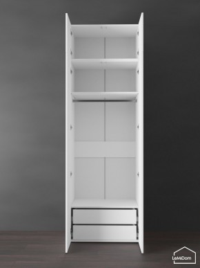 Шкаф с антресолью Linnea MHR-2POA-3 2450х800х510 (Белый-М 11.1.2) в Добрянке - dobryanka.mebel24.online | фото 5