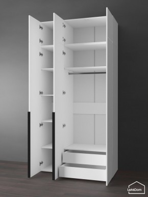 Шкаф с антресолью Linnea MHR-3A-2 2450х1200х510 (Белый-М 11.1.1) в Добрянке - dobryanka.mebel24.online | фото 5