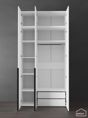 Шкаф с антресолью Linnea MHR-3A-2 2450х1200х510 (Белый-М 11.1.1) в Добрянке - dobryanka.mebel24.online | фото 6