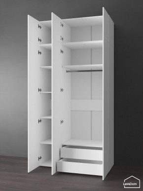 Шкаф с антресолью Linnea MHR-3POA-2 2450х1200х510 (Белый-М 11.1.1) в Добрянке - dobryanka.mebel24.online | фото 5