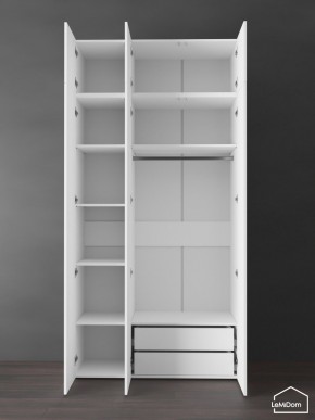 Шкаф с антресолью Linnea MHR-3POA-2 2450х1200х510 (Белый-М 11.1.1) в Добрянке - dobryanka.mebel24.online | фото 6
