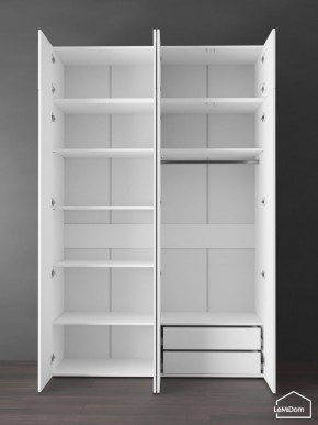 Шкаф с антресолью Linnea MHR-4POA-2 2450х1600х510 (Белый-М 11.1.2) в Добрянке - dobryanka.mebel24.online | фото 5