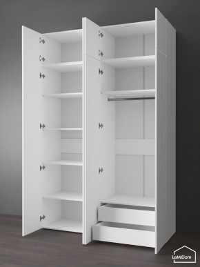 Шкаф с антресолью Linnea MHR-4POA-2 2450х1600х510 (Белый-М 11.1.2) в Добрянке - dobryanka.mebel24.online | фото 6