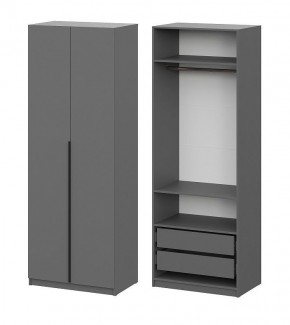 Шкаф ШК-5 + 2 полки + ящики (800) Графит в Добрянке - dobryanka.mebel24.online | фото 1