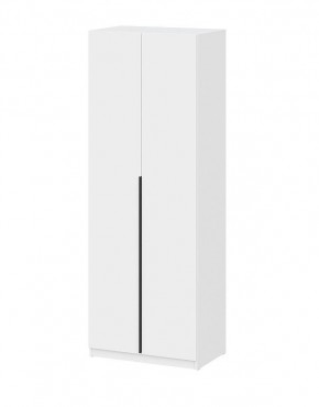 Шкаф ШК-5 + 4 полки (800) Белый текстурный в Добрянке - dobryanka.mebel24.online | фото 3