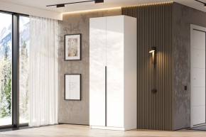 Шкаф ШК-5 + 4 полки + ящики (800) Белый текстурный в Добрянке - dobryanka.mebel24.online | фото 3