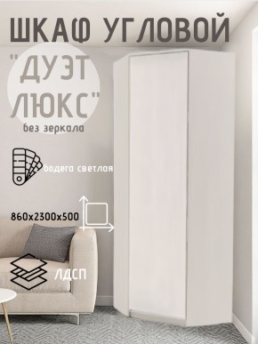 Шкаф угловой Дуэт Люкс без зеркала в Добрянке - dobryanka.mebel24.online | фото