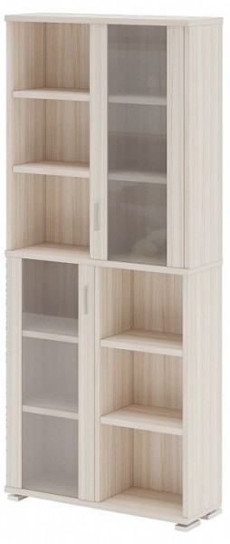 Шкаф-витрина Домино ПУ-30-2-ФС в Добрянке - dobryanka.mebel24.online | фото 2