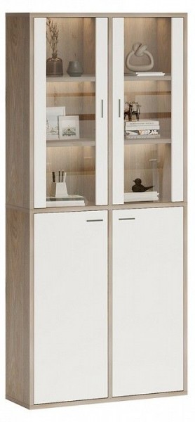 Шкаф-витрина Домино СУ(ш2в2)+2ФС+2ФГ в Добрянке - dobryanka.mebel24.online | фото 2