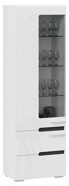 Шкаф-витрина Фьюжн ТД-260.07.25 в Добрянке - dobryanka.mebel24.online | фото 2