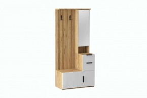 СТЕФАНИ-1 Прихожая (дуб крафт золотой/белый софт) в Добрянке - dobryanka.mebel24.online | фото