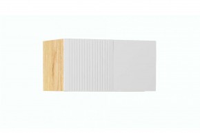 СТЕФАНИ-1.1 Антресоль (дуб крафт золотой/белый софт) в Добрянке - dobryanka.mebel24.online | фото