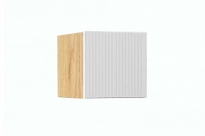 СТЕФАНИ-6.1 Антресоль (дуб крафт золотой/белый софт) в Добрянке - dobryanka.mebel24.online | фото