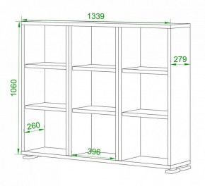 Стеллаж Домино нельсон ПУ-60-1 в Добрянке - dobryanka.mebel24.online | фото 2