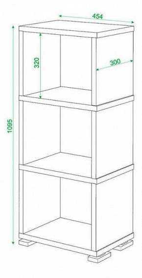 Стеллаж Домино СБ-15/3 в Добрянке - dobryanka.mebel24.online | фото 2