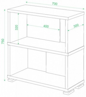 Стеллаж СБ-10/2 в Добрянке - dobryanka.mebel24.online | фото 2