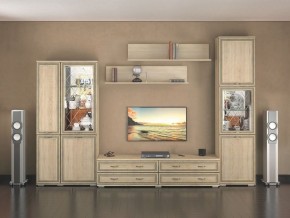 Стенка Ливорно дуб сонома в Добрянке - dobryanka.mebel24.online | фото 2
