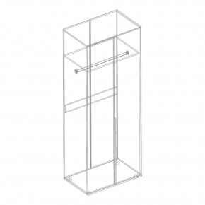 СТИЛ Шкаф 2-ств для одежды в Добрянке - dobryanka.mebel24.online | фото 2