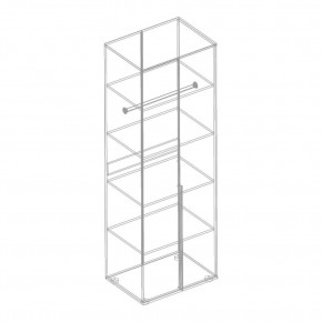 СТИЛ Шкаф 2-ств с полками в Добрянке - dobryanka.mebel24.online | фото 2