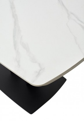 Стол ALATRI 120 MATT WHITE MARBLE SOLID CERAMIC / BLACK, ®DISAUR в Добрянке - dobryanka.mebel24.online | фото 11