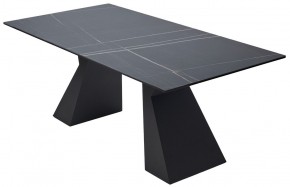 Стол БОГАРТ 200 TITANIUM BLACK PULIDO, керамика / Черный М-City в Добрянке - dobryanka.mebel24.online | фото 5