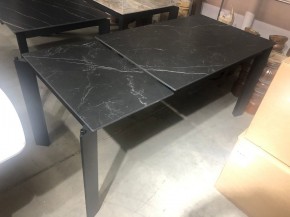 Стол CORNER 120 MATT BLACK MARBLE SOLID CERAMIC / BLACK, ®DISAUR в Добрянке - dobryanka.mebel24.online | фото 12
