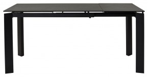 Стол CORNER 120 MATT BLACK MARBLE SOLID CERAMIC / BLACK, ®DISAUR в Добрянке - dobryanka.mebel24.online | фото 3