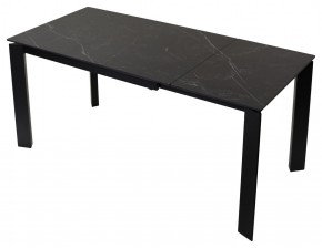 Стол CORNER 120 MATT BLACK MARBLE SOLID CERAMIC / BLACK, ®DISAUR в Добрянке - dobryanka.mebel24.online | фото 4