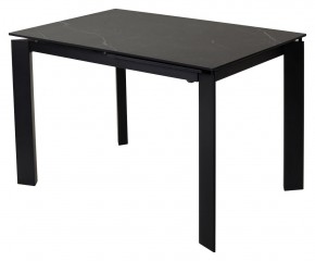 Стол CORNER 120 MATT BLACK MARBLE SOLID CERAMIC / BLACK, ®DISAUR в Добрянке - dobryanka.mebel24.online | фото 8