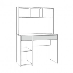 Стол компьютерный 12.77 F Комфорт (Темно - серый U2601) в Добрянке - dobryanka.mebel24.online | фото 3