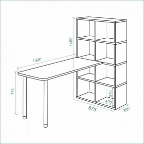 Стол компьютерный Bartolo в Добрянке - dobryanka.mebel24.online | фото 2