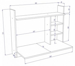 Стол компьютерный Cross СтТ4 в Добрянке - dobryanka.mebel24.online | фото 3