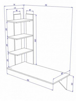 Стол компьютерный Домино Cross СтТ5 в Добрянке - dobryanka.mebel24.online | фото 2