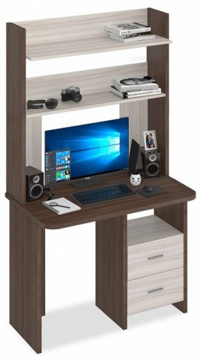 Стол компьютерный Домино Lite СКЛ-Прям100Р+НКЛХ-100 в Добрянке - dobryanka.mebel24.online | фото 2