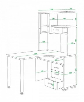 Стол компьютерный Домино СР-130 в Добрянке - dobryanka.mebel24.online | фото 5