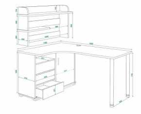 Стол компьютерный Домино СР-145М в Добрянке - dobryanka.mebel24.online | фото 5