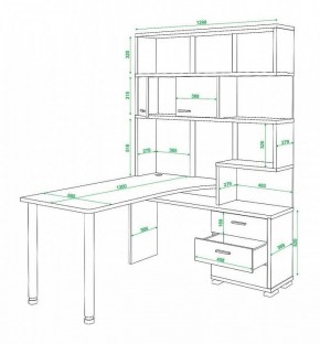 Стол компьютерный Домино СР-420130 в Добрянке - dobryanka.mebel24.online | фото 5