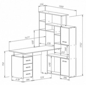 Стол компьютерный КС-15 в Добрянке - dobryanka.mebel24.online | фото 9