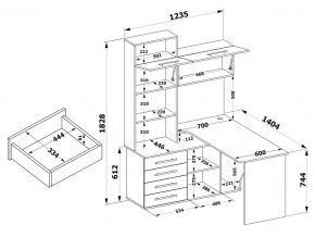 Стол компьютерный КСТ-14.1Л в Добрянке - dobryanka.mebel24.online | фото 4